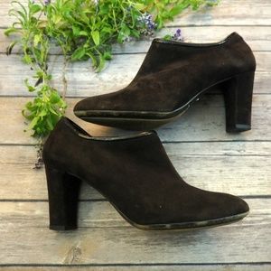 Aquatalia Women's Black Ankle Booties